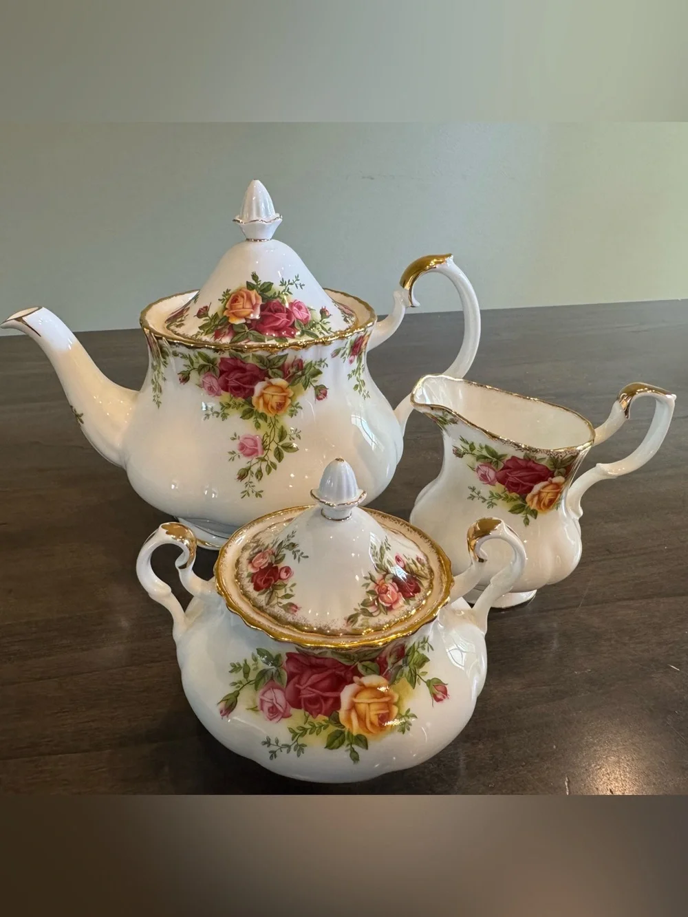 Royal Albert Old Country Roses Tea Set 13pc